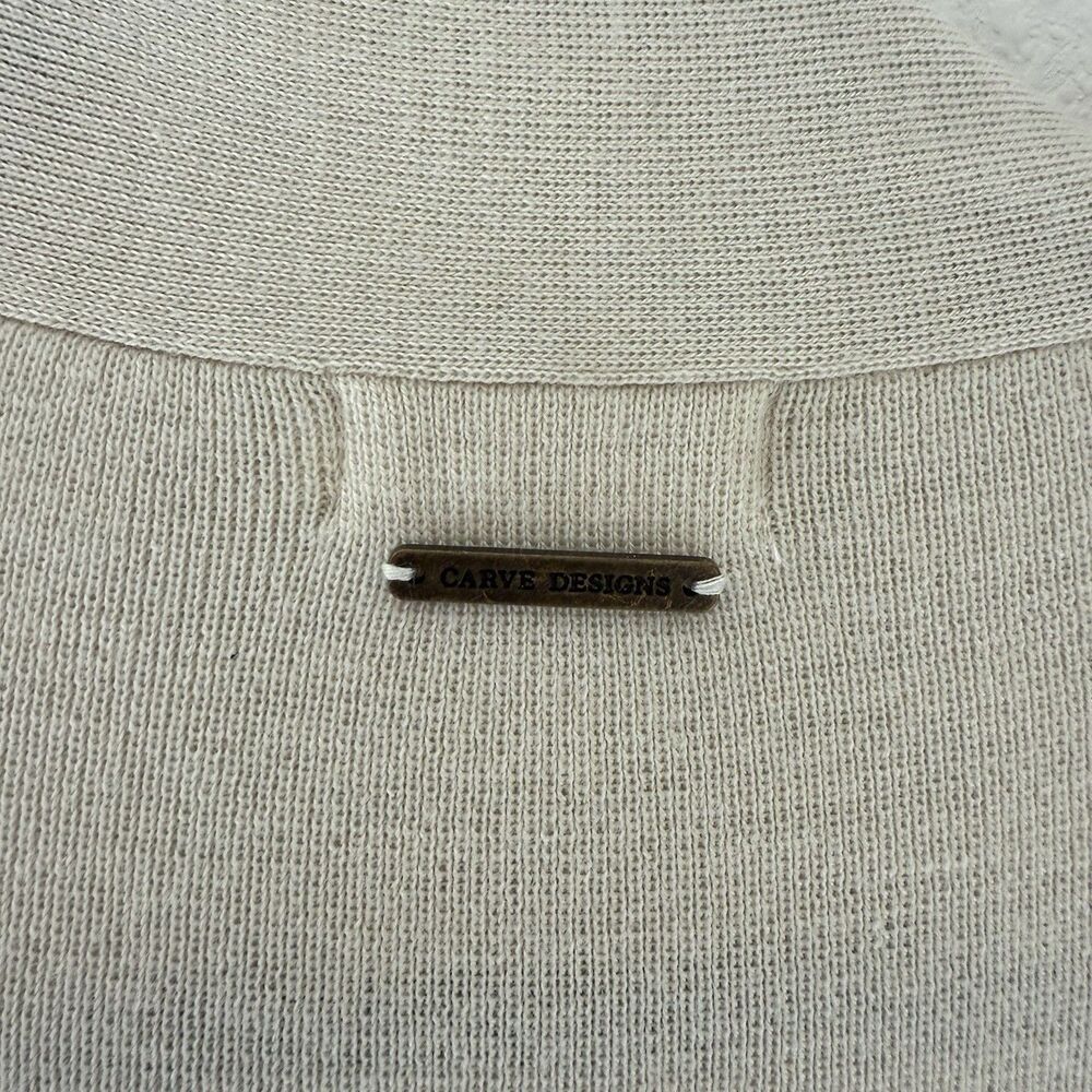 Carve Designs Long Line Sweater Women’s Medium Non-Mulesing Blend Wool Cardigan - Picture 5 of 16